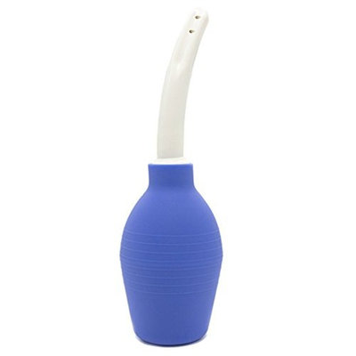Funwill Enema Bulb Anal Cleaner Vaginal Cleansing Silicone Douche Kits Capacity 310ml /10.48oz