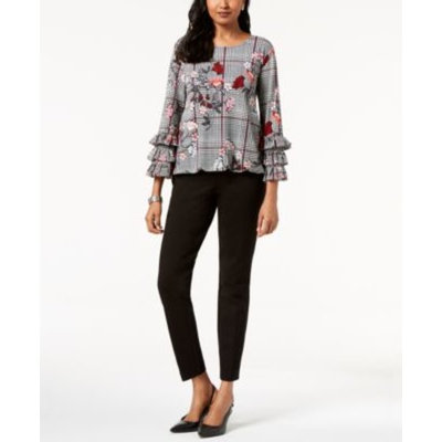 Ruffled Blouse & Skinny Pants, Created for Macy's