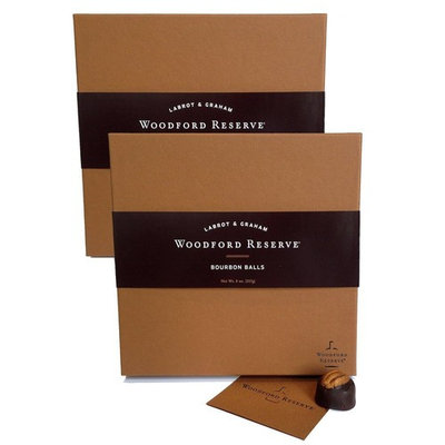 Woodford Reserve 16-Piece Bourbon Ball Box: Two-Pack