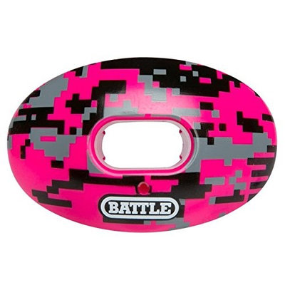 Battle Sports Oxygen Mouthguard Pink Camo