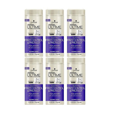 Schwarzkopf Styliste Ultime Satin Frizz Control Wax Powder (6 Pack)