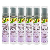 (6 PACK) Naturals By HASK Weightless Dry Oil 0.5oz (Strengthening): Beauty