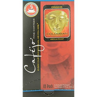 Cafejo Single Cup Coffee Pods, Colombian (18 Count Box)