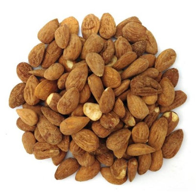 Organic Living Superfoods salt-vin-alm-S Raw Sprouted Salt & Vinegar Almonds - Pack of 12