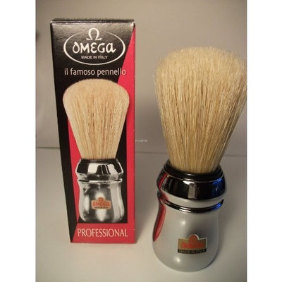 Omega Shaving Brush #10083 Boar Bristle Proffessional by Omega