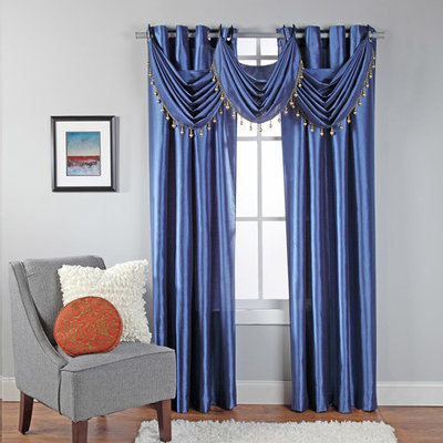 Rivington Faux Silk Grommet Panel
