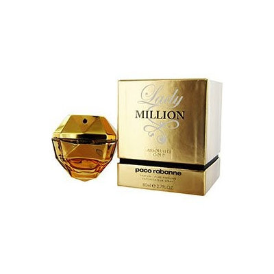 1 Million Absolutely Gold By Paco Rabanne For Women - 2.7 Oz Pure Perfume Spray