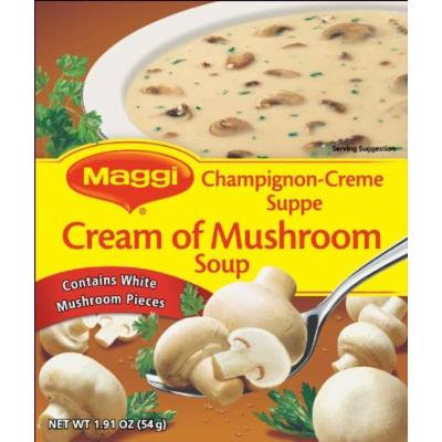 Maggi Cream of Mushroom Soup, 1.91-Ounce (Pack of 12)