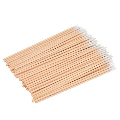 SMTSMT 100Pc Microblading Micro Brushes Swab Lint Free Tattoo Permanent Brushes