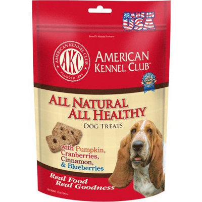 Cherrybrook AKC All Natural Health Treats 12oz Pumpkin Cranberry Cinnamon Blueberry