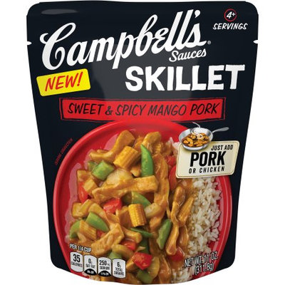 Campbell’s® Skillet Sweet & Spicy Mango Pork Sauce