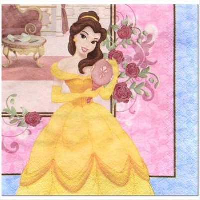 Hallmark 193418 Beauty and the Beast Lunch Napkins