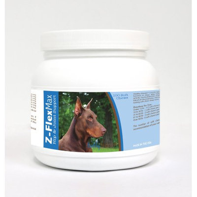Healthy Breeds 840235117308 Doberman Pinscher Z-Flex Max Hip & Joint Soft Chews 100 Count