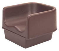 Cambro Single Booster Seat (Dark Brown). Model: EA100BC1131