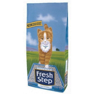 Fresh Step 02031 Clay Scented Cat Litter, 21-Pound