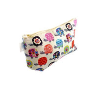 Kids Cotton Wash Bag - Turtles