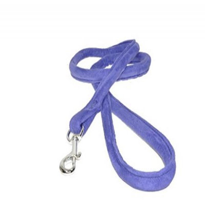 Dogline M8045-9 4 ft. L x 0. 33 W inch Comfort Microfiber Round Leash, Purple