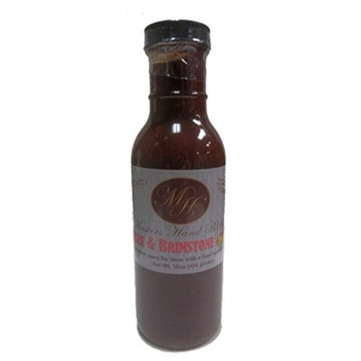 Master's Hand BBQ Sauce, 16 oz (Fire & Brimstone Hot)