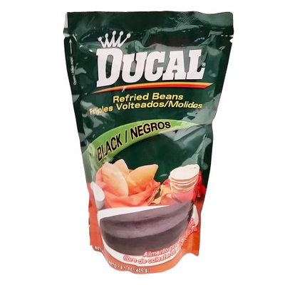 Ducal Black Beans Bag 14.1 oz - Frijol Negro Bolsa (Pack of 12)