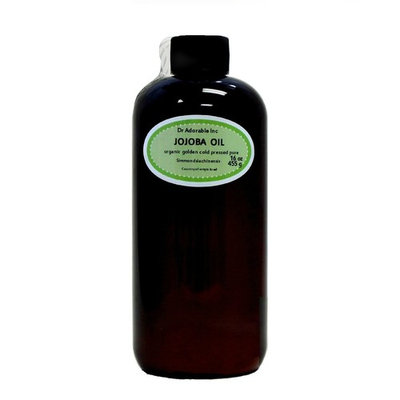 Dr.Adorable - 100% Pure Jojoba Oil Organic Unrefined Cold Pressed - 16 oz