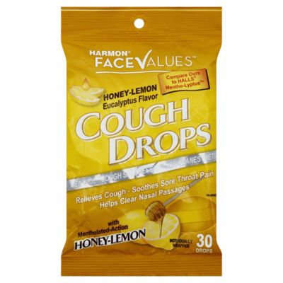 Harmon® Face Values™ 30-Count Cough Drops in Honey-Lemon Eucalyptus