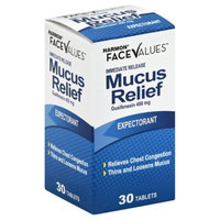 Harmon® Face Values™ 30-Count Immediate Release Mucus Relief Expectorant Tablets