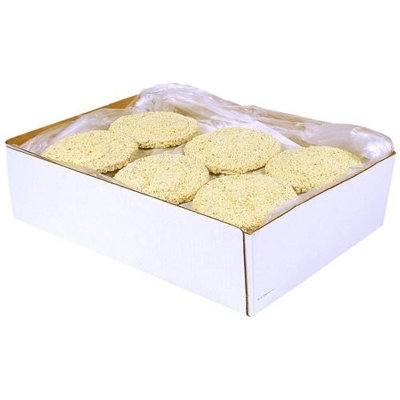 Advance Food Breaded Beef and Pork Pizza Patties, 4 Ounce - 40 per case.