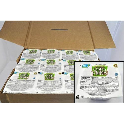 General Mills Corn Flakes - Country Cereal, Bowl Pak, 0.69 Ounce - 96 per case.