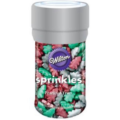 Wilton Jumbo Sprinkles 3oz-Mini Trees