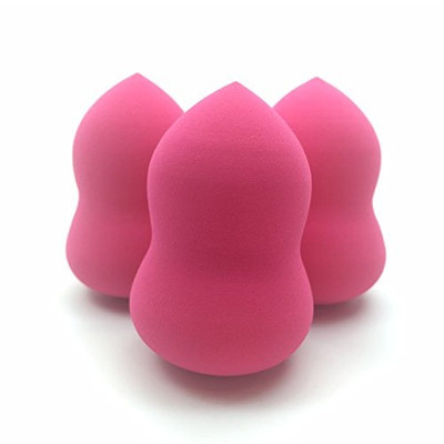 JJMG NEW Latex-Free Makeup Blending Sponge 3Pcs Set For BB Cream, CC Cream, Liquid Foundation, Contouring With Liquid Cream, Powder Beauty Cosmetics Applicator Blender