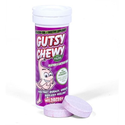 Gutsy Chewy Wild Berry Gutsy 8 tablets Tabs