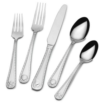 Towle Everyday® Antigua 20pc Stainless Steel Silverware Set