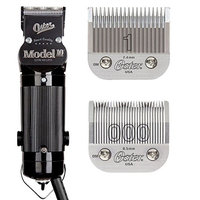 Oster Model 10 Professional Hair Clippers with Exclusive Break Resistant Housing, Comes with #000 Blade and BONUS FREE #1 Blade