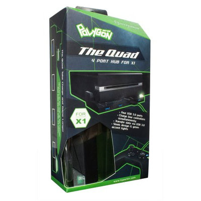 HYPERKIN Xbox One 4 Port USB Hub M07081, Black