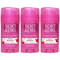 Soft & Dri Aluminum Free Deodorant 2.3 oz.- Apple Blossom (previously Sweet Bliss)- 3 pack