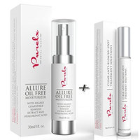 PureLx Acne and Oil Control Skincare Duo - Clear Anti Acne & Blemish Solution with Allure Oil Free Moisturizing Cream