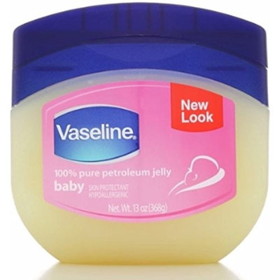 5 Pack Vaseline 100% Pure Petroleum Jelly, Baby 13 oz Each
