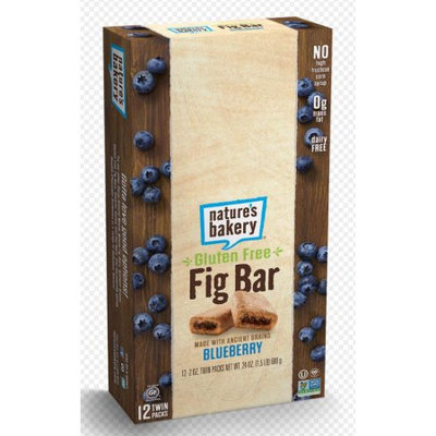 Nature's Bakery Gluten Free Fig Bars - Blueberry - 12 ct