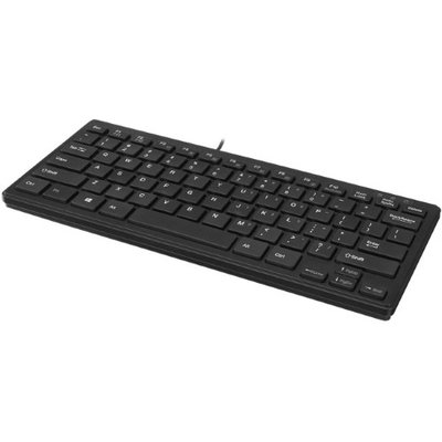 Adesso Slimtouch Mini USB Keyboard, Space Saving 11.25 Wide, 78 Keys With An Em