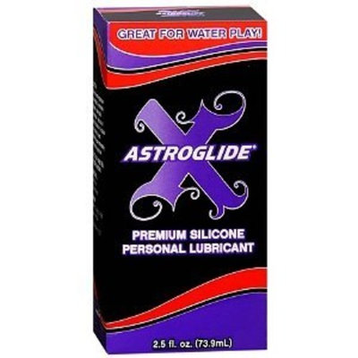 Astroglide X Premium Silicone Personal Lubricant 2.50 oz ( Pack of 4)