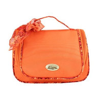 Jacki Design Polyester Summer Bliss Travel Hanging Toiletry Bag Orange