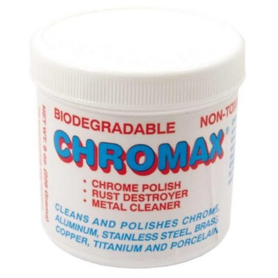Chromax Bicycle Metal Cleaner Polish 8 oz