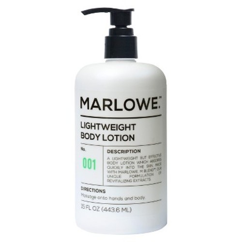 Marlowe. No. 001 Lightweight body lotion 15 oz