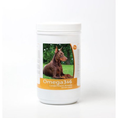 Healthy Breeds 840235143192 Doberman Pinscher Omega 3 & 6 Coat Soft Chews - 120 count