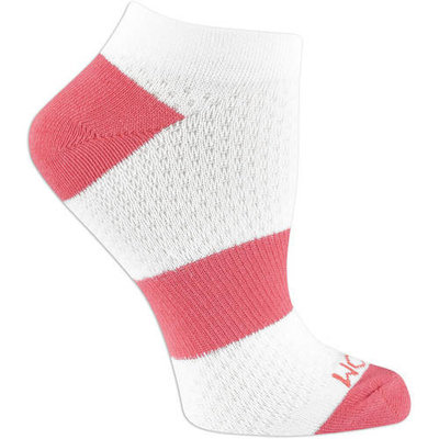 Ladies Breathable No Show Socks with Arch Support, 3 Pair