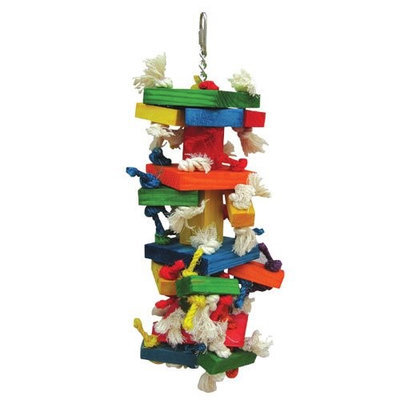 A & E Cage HB46359 The Medium Cluster Blocks Bird Toy