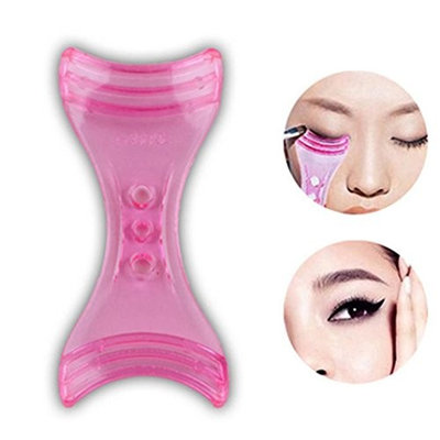 Hunputa Women's Ladies Eyeliner Eye Liner Template Stencil Shaper Makeup Assistant Helper Guide Tool for Beginners