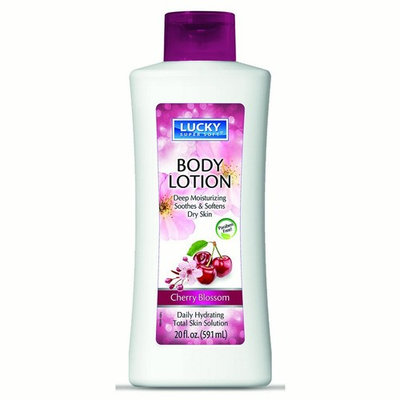 Lucky Super Soft Body Lotion, Cherry Blossom, 20 Oz