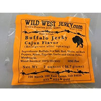 #1 BEST Premium 100% Natural Grass Fed Hand Stripped 2 OZ. Thick Cut Delicious Tasty Bold Flavor Buffalo Jerky from Utah USA – Wood smoked With Hickory Wood by Wild West Jerky: Sports & Outdoors