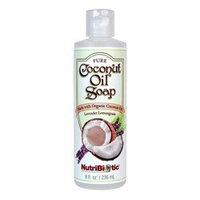 Pure Coconut Soap Lavender Lemongrass Nutribiotic 8 fl oz Liquid